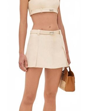 Alexis Sano Mini Skirt - Natural
