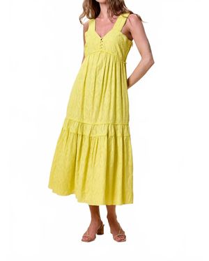 Cleobella Ivette Midi Dress - Yellow