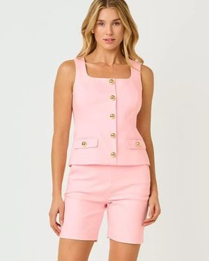 Lilly Pulitzer 7" Sarissa High Rise Stretch Short - Pink
