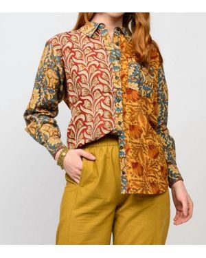 Ivy Jane Three Combo Shirt - Orange