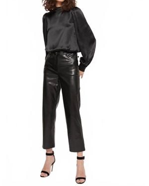 Cami NYC Hanie High-Waisted Vegan Pant - Black