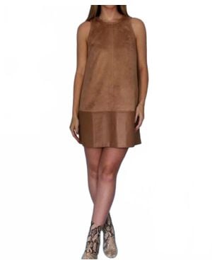 Fate Penny Mini Dress - Brown