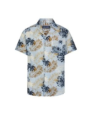 American Heritage Leaves - Blue