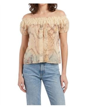 Anna Sui Spirit Bloom Blouse - Blue