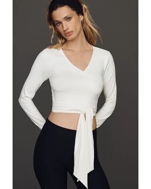 Splits59 Bella Airweight Wrap Top - Black