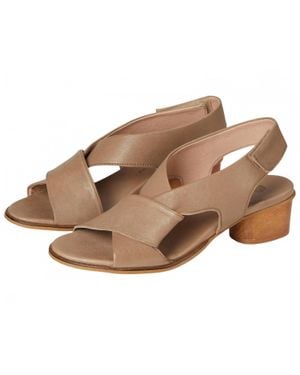 Eric Michael Isla Heeled Sandal - Brown