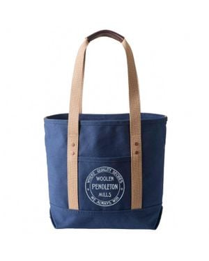 Pendleton Canvas Tote Bag - Blue