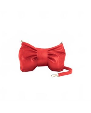 Coco + Carmen Clarrisa Bow Crossbody Bag - Red