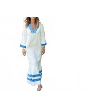 Sail To Sable Lynn Dress - Blue