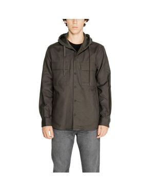 Antony Morato Cotton Shell Jacket - Gray