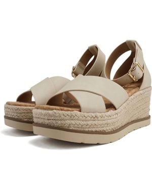 Fortune Dynamic Fabian Espadrille Wedge - Metallic