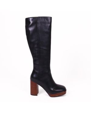All Black High Style Boots - Black