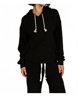 Ampersand Ave Performance Fleece College Hoodie - Black