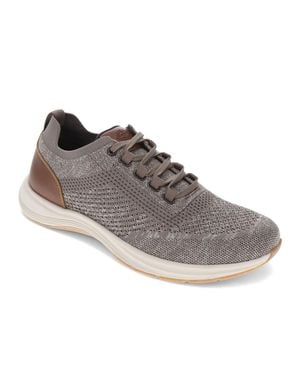 Dockers Bardwell Knit Lace Up Casual Shoe - Gray