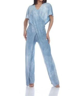 One Essence Sunny Slenderizing Jumpsuit - Blue