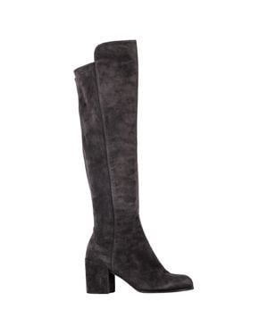 Stuart Weitzman Block-Heel Knee-High Boots - Black