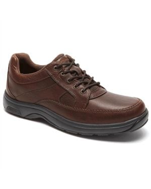 Dunham Midland Leather Lace-Up Oxford - Brown