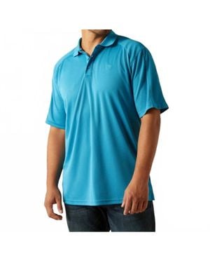 Ariat Ac Polo Shirt - Blue
