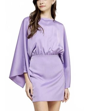 Strut & Bolt Satin Dress - Purple