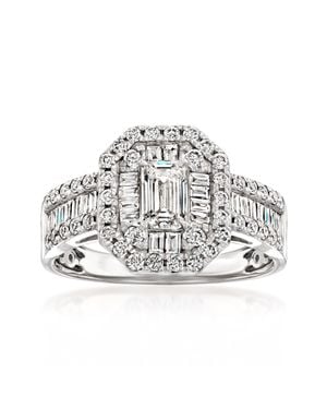 Ross-Simons Lab-Grown Diamond Cluster Ring - Metallic