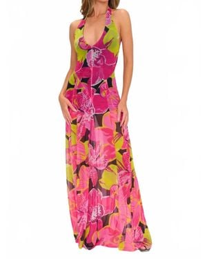 Show Me Your Mumu Katia Maxi Dress - Pink