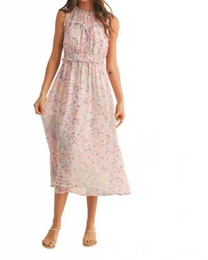 ..,merci Laila Midi Dress - Pink