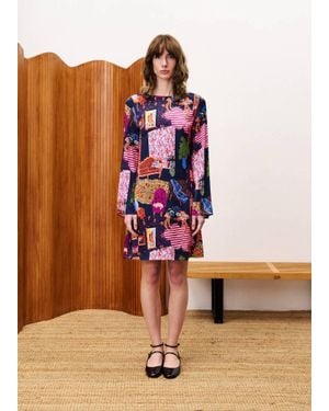 FRNCH Ayurveda Dress - Pink