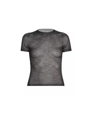 Acne Studios Round-Neck Knitwear - Gray