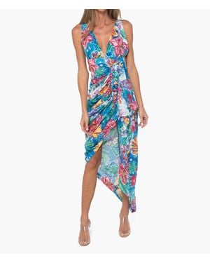 JBQ Tulum Midi Dress - Blue