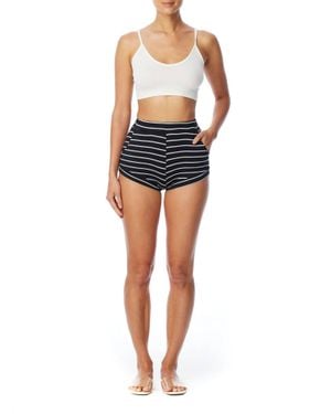 LBLC The Label Steph High Waisted Shortie - Blue