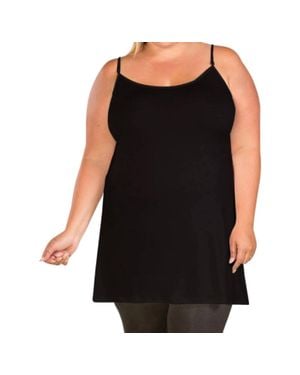 On The Plus Side Layering Camisole - Black