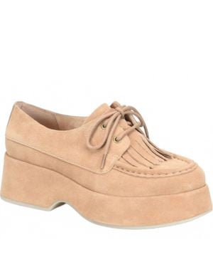 Kork-Ease Penelope Platform Oxfords - Natural