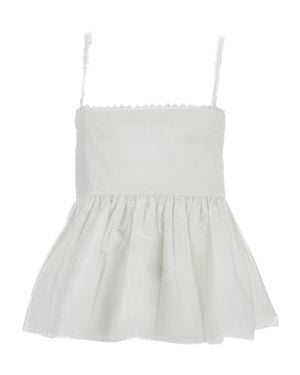 Jacquemus Traversin Top - White