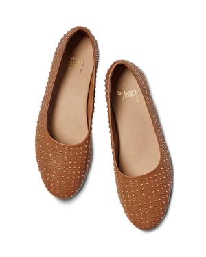 Beek Swiftlet Ballet Flats - Brown