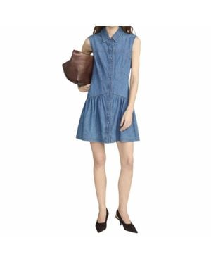 FRAME The Denim Day Dress - Blue