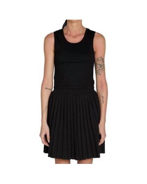 Les Tien Talya Crop Tank - Black