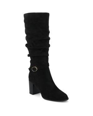 Journee Collection Apos;S Fernanda Knee High Boot - Black