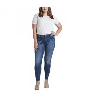 Silver Jeans Co. Infinite Plus Skinny Jeans - Blue