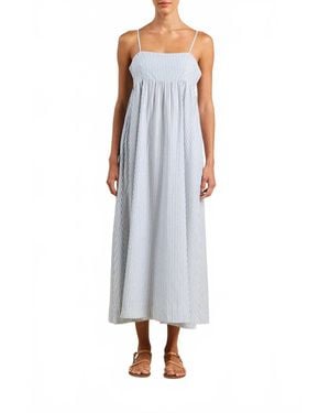 Trovata Mirela Midi Dress - Blue