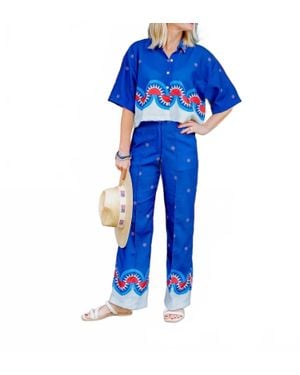Lavi Santorini Pants - Blue