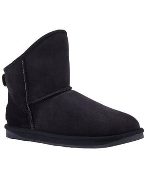 Australia Luxe Cozy Extra Short Sheepskin Boot - Black