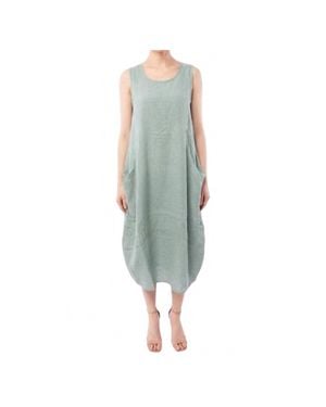 Kozan Heath Sleeveless Maxi Dress - Green