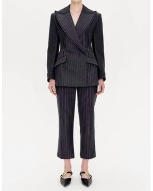 Jonathan Simkhai Vera Straight Pants - Black