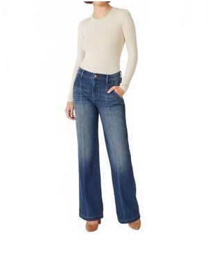 Level 99 Shelby Trouser Jean - Blue