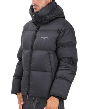 ARMANI EXCHANGE Down Jacket With Hood - Gray