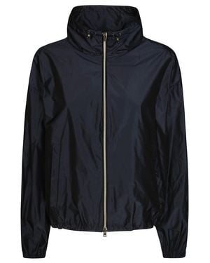 Herno Short Jacket With High Collar - Black