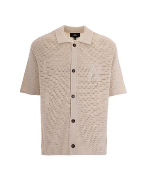 Represent Ecru Pico Shirt - Natural