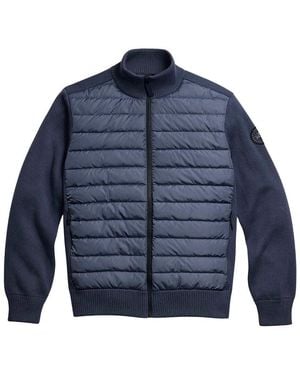 Canada Goose Hybridge Knit Jacket - Blue