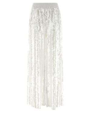 Norma Kamali Nylon Casual Pants - White