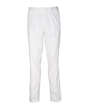 Devore Tailored Stretch Pants - White